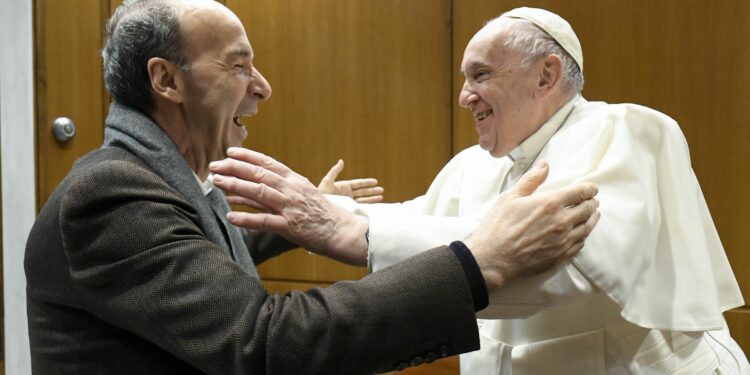 Italian actor Roberto Benigni to join Pope Francis for World Children’s Day
