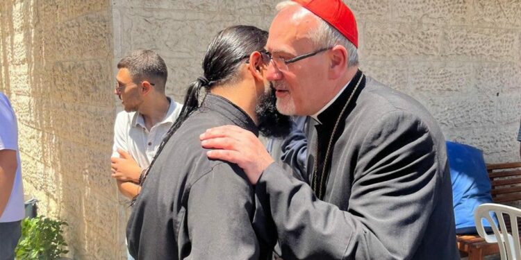 Patriarch asks Christians to stay in the Holy Land despite difficulties