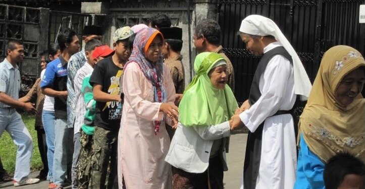 In Muslim Indonesia, a Catholic monastery has become part of the community
