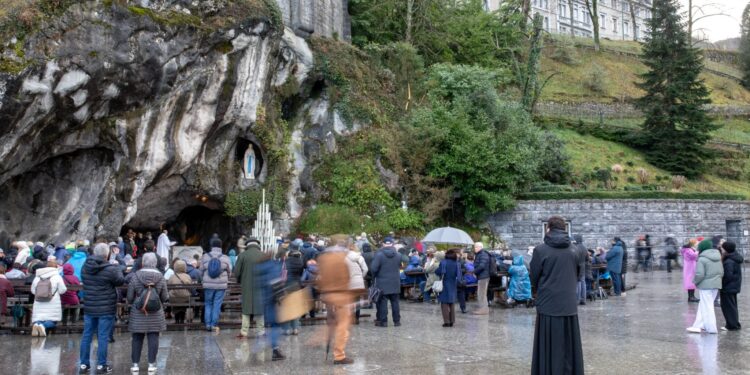 Sick go to Lourdes to find peace and heal internally