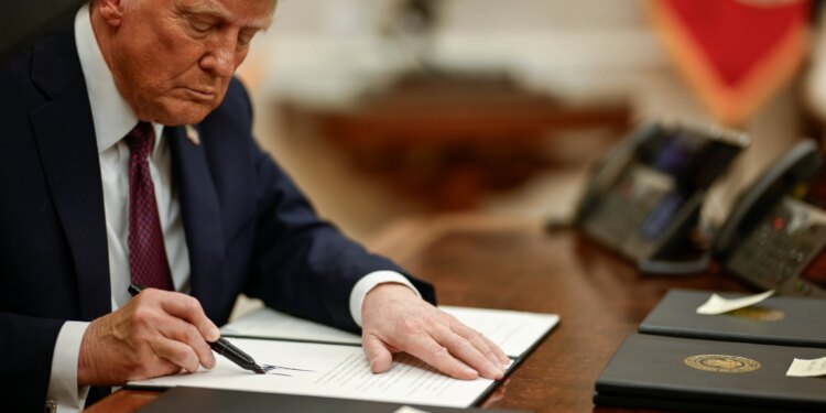 Trump signs executive order keeping men out of women’s sports