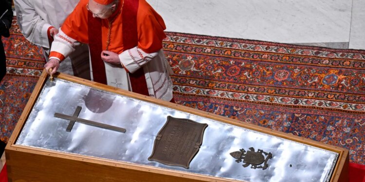 Pope Francis’ coffin closed in private ceremony in St. Peter’s Basilica