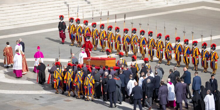 Pope Francis moved to St. Peter’s Basilica for final goodbye