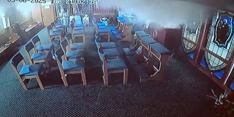 Police arrest Pennsylvania man for detonating explosive inside Catholic chapel