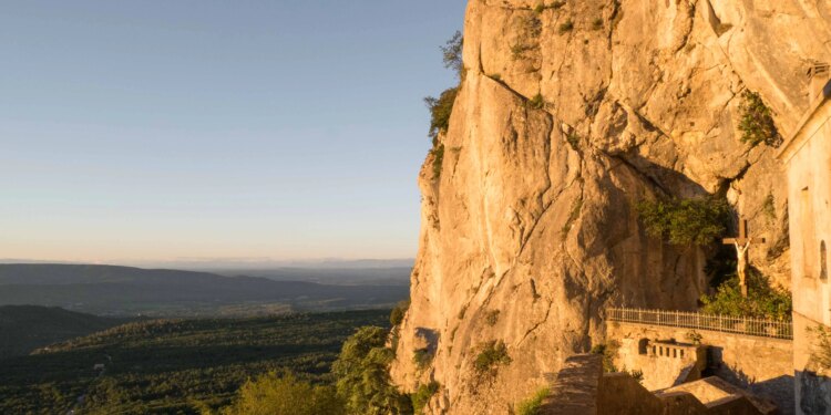 Inside the cave in France where many believe St. Mary Magdalene spent her final years