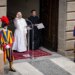 Pope Leo XIV greeted by international crowd at first Angelus from Castel Gandolfo