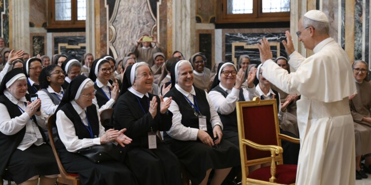 Pope Leo XIV reminds women religious that ‘being rooted in Christ’ makes the unimaginable possible