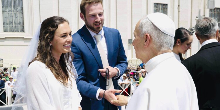 Pope Leo XIV’s marriage advice? Keep calm and pray the rosary