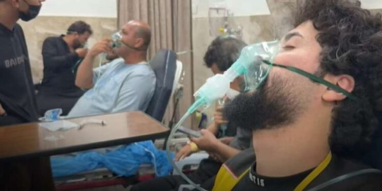 Over 600 pilgrims hospitalized after chlorine gas leak in Iraq