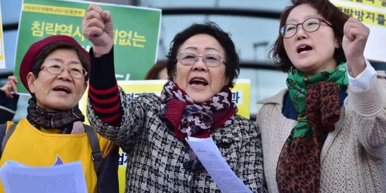 Korean rally urges Japan to properly compensate ‘comfort women’