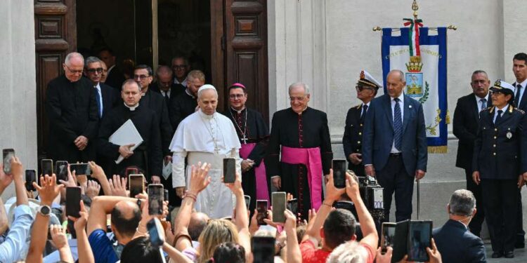 Pope talks about what St. Augustine has taught him