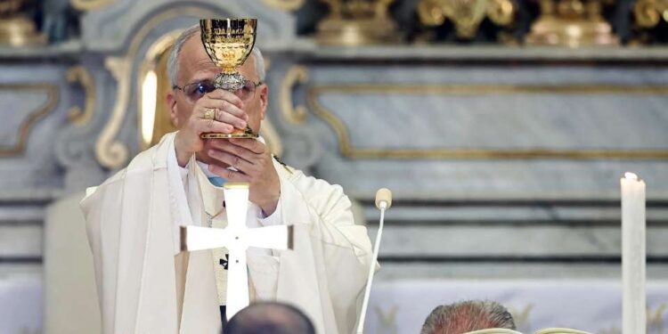 Pope encourages people to look to Mary with hope