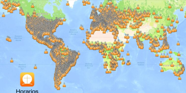 Global Mass-finding app surpasses 2 million downloads