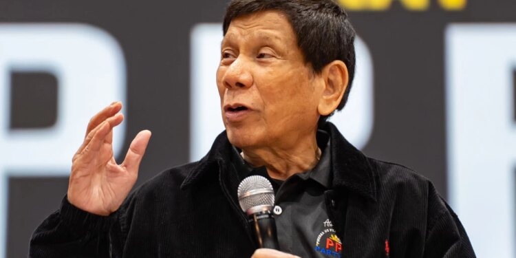 Former Philippines president Rodrigo Duterte charged with murder