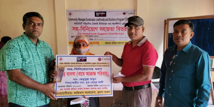 Caritas Bangladesh helps ‘tiger widows’ rebuild lives with sewing machines and hope