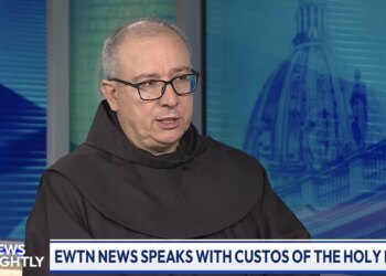 Giving people hope is greatest challenge, custos of Holy Land says in U.S. visit