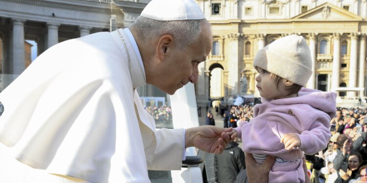 Pope Leo praises ‘wonderful adventure’ of parenthood despite hardships