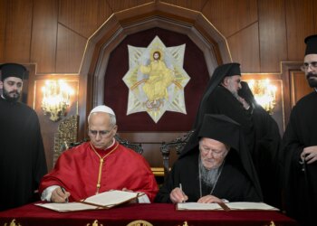 Pope Leo XIV and Bartholomew I ‘deeply alarmed’ by global tensions