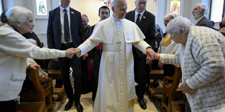 Pope Leo shares ‘secret of Christian charity’ with Little Sisters of the Poor