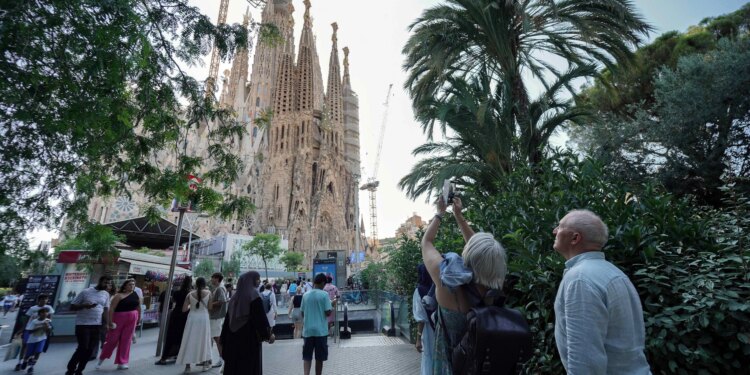 Sagrada Familia Basilica in Barcelona is now tallest church in the world