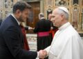 Pope asks Michael Bublé and other artists to give their best for the poor