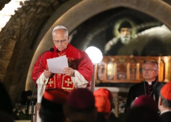 Pope Leo entrusts Lebanon to Saint Charbel’s intercession, prays at his tomb