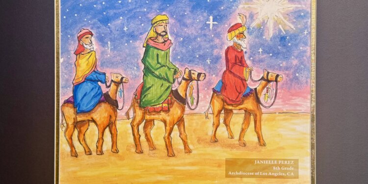 Young artists’ images of Nativity win awards from Missionary Childhood Association