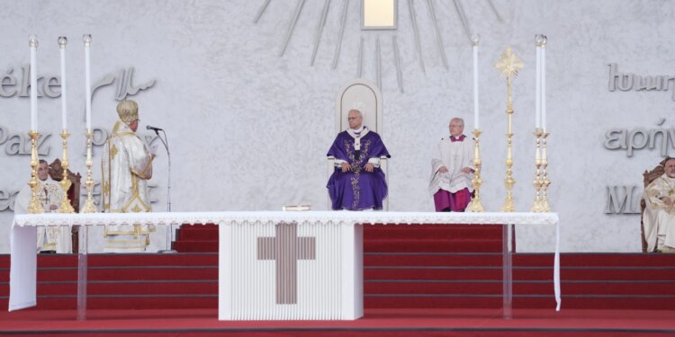 Pope Leo XIV calls Lebanon to stand up, be a home of justice and fraternity