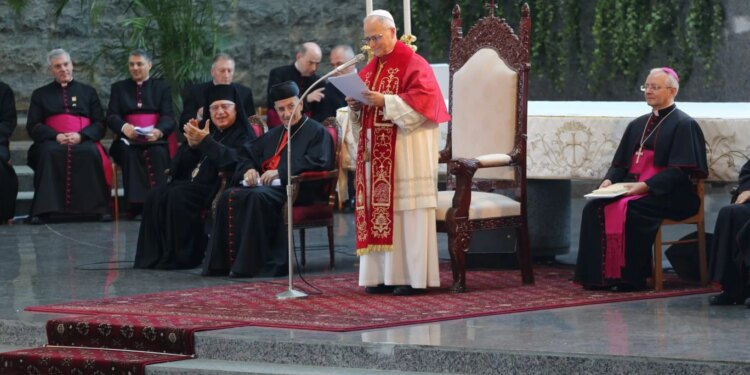Pope Leo XIV offers Lebanon a way to hope ‘even when surrounded by the sound of weapons’